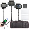 VILTROX Kit Triplo Iluminador LED VL-S192T Bicolor