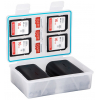 JJC Estojo para Baterias SD / microSD / XQD / Canon LP-E12 / Olympus BLS-5 BC-6