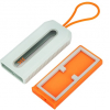 JJC Estojo para Cartões XQD MCK-XQD4GO - Cinza / Laranja