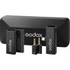 GODOX MoveLink Mini LT 2 Kit Microfone Wireless Duplo - Preto