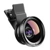 APEXEL Lente Smartphone  APL-0.45XWM 0.45x Grande Angular +12.5x Lente Macro