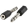 COLORCABLE Adaptador Jack 6,5mm M / Jack 3,5mm F