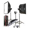 GODOX Kit Flash de Estúdio Triplo MS300-D 300W