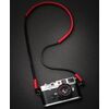 DEADCAMERAS Correia Slim - Vermelho e Preto/Dot Preto