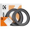 K&F CONCEPT Adaptador de Filtro Step-Up 52mm - 67mm + 2 Panos de Limpeza