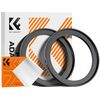 K&F CONCEPT Adaptador de Filtro Step-Up 58mm - 67mm + 2 Panos de Limpeza