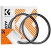 K&F CONCEPT Adaptador de Filtro Step-Up 82mm - 86mm + 2 Panos de Limpeza
