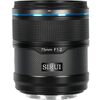 SIRUI Sniper 75mm f/1.2 Sony E - PretoSIRUI Sniper 75mm f/1.2 Sony E - Preto
