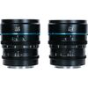 Sirui Kit Nightwalker 16mm e 75mm T1.2 S35 Fujifilm X - Preto