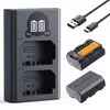 K&F CONCEPT Kit 2 Baterias NP-FZ100 2600mAh com Carregador Duplo