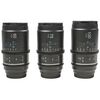 SIRUI Kit Astra Anamórfica 50mm, 75mm, 100mm T1.8 1.3x FF Sony E Neutral Flare