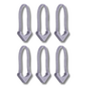 WANDRD WORRYLESS  Puxador de Fecho Zipper - Roxo Uyuni