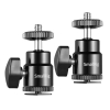 SMALLRIG Mini Cabeça de Bola 2059 com Fixação em Sapata (2 Unidades)