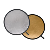 MANFROTTO Refletor Redondo Dobrável Prateado/Dourado 95cm