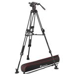MANFROTTO Tripé de Alumínio 645 Fast Twin Leg + Cabeça de Video Fluída Nitrotech 608