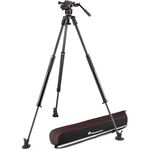 MANFROTTO Tripé de Carbono 635 Fast Single + Cabeça de Video Fluída Nitrotech 608