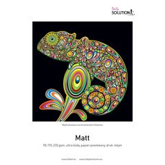 SOLUTION Papel para Impressora Jacto de Tinta MATE Ultra White A2 (230g/m2) - 50 Folhas