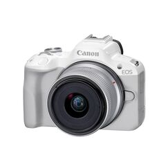 CANON EOS R50 + RF-S 18-45mm (Branco)