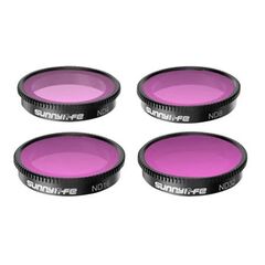 SUNNYLIFE Kit filtros ND4+ND8+ND16+ND32 para Insta360 GO 2/3 IST-FI9315
