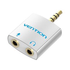 VENTION Adaptador de Áudio BDBW0 Jack 3.5mm Macho/2x Jack 3.5mm Fêmea - 25cm