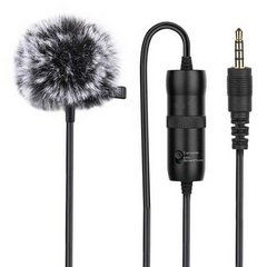 PULUZ Microfone Clip 3.5mm Jack - 6m
