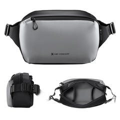 K&F CONCEPT  Bolsa de Ombro Alpha Camera Sling Bag KF13.157 10L - Cinza