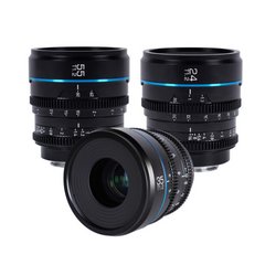 SIRUI Kit Nightwalker 24mm, 35mm, 55mm T1.2 S35 Micro 4/3
