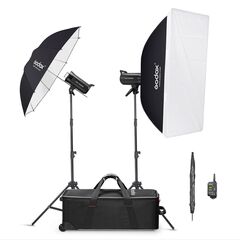 GODOX SK300II-V Flash de Estúdio - Kit Triplo