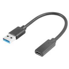 COLORCABLE Cabo Adaptador USB-C Fêmea para USB-A Macho - 15cm