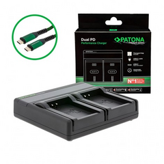 PATONA Carregador Dual PD Premium para LP-E12