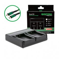 PATONA Carregador Dual PD Premium para LP-E17