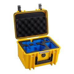 B&W Type 2000 Mala Rígida para DJI Mini 4 Pro (Amarelo)