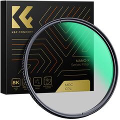 K&F CONCEPT Filtro Polarizador Nano-X MRC CPL 55mm
