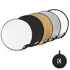 K&F CONCEPT Refletor Dobrável 5 em 1 60cm