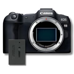 CANON EOS R8 - Kit Dupla Bateria