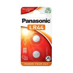 PANASONIC Pilha LR44 1.5V - Pack 2 Unidades