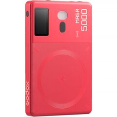 GODOX Iluminador LED RGB com Powerbank de Carregamento Magnético MA5R - Vermelho