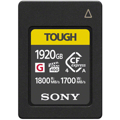 SONY Though CFextreme Série CEA-G Type A CFexpress 1800MB/s 1920GB