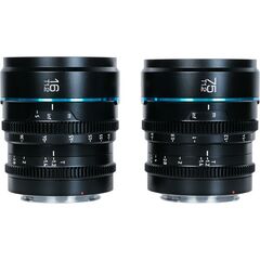 Sirui Kit Nightwalker 16mm e 75mm T1.2 S35 Sony E - Preto