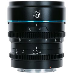 SIRUI Nightwalker 75mm T1.2 S35 Canon RF - Preto