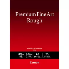 CANON Papel para Impressora Jato de Tinta Premium Fine Art FA-RG1 A3 - 25 folhas