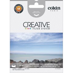 COKIN Filtro P121M Degradê Neutro Cinzento Medium ND4