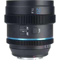 SIRUI 20mm T1.8 Anamórfica 1.33X Sony E-Mount - Blue Flare