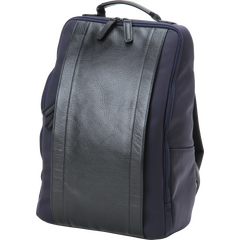 ARTISAN&ARTIST Mochila de Couro RR4-06C - Azul Marinho