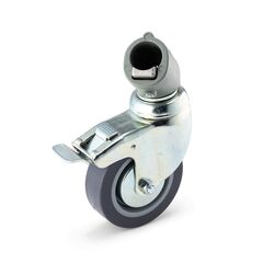MANFROTTO Conjunto de 3 Rodas Ø 75mm com Travão para Câmara de Ar Ø 22mm