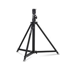 MANFROTTO Tripé de Estúdio com Pé Nivelador - Preto