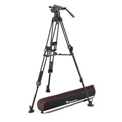 MANFROTTO Série Nitrotech 612 com Tripé Duplo de Alumínio 645 Fast Twin