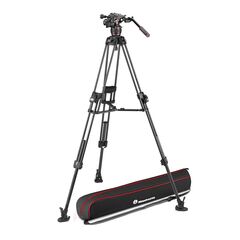 MANFROTTO Série Nitrotech 608 com Tripé Duplo de Carbono 645 Fast Twin