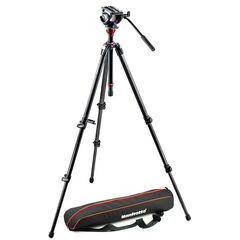 MANFROTTO Kit de Vídeo com Tripé de Fibra de Carbono MDEVE 755CX3 + Cabeça Esférica