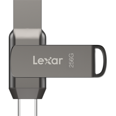 LEXAR Pen Jumpdrive D400 OTG Dual USB-A/USB-C 3.1 130MB/s - 256GB